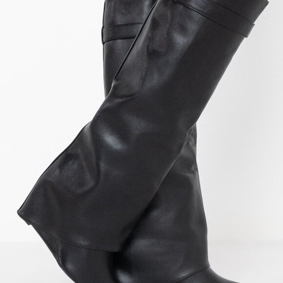 AZALEA WANG Wedge Boot - Picture 2 of 6